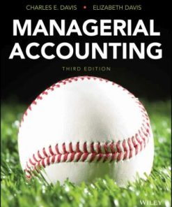 Managerial Accountingg 3rd Edition - Original PDF